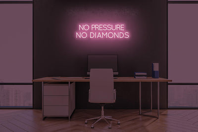 No Pressure No Diamonds