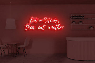 Eat a cupcake, then eat another