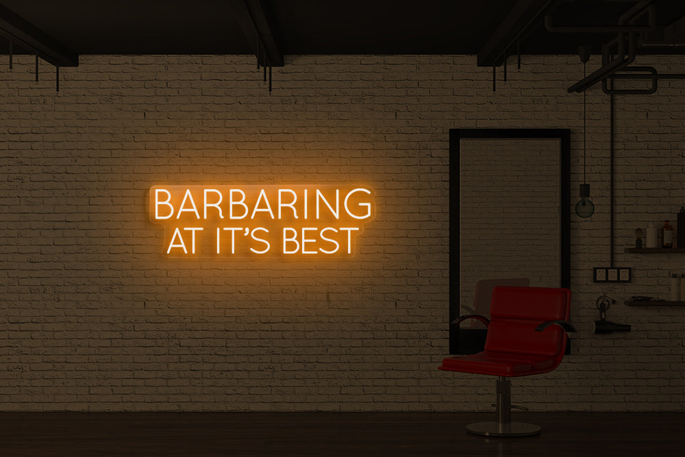 Barbering at it's best