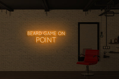 Beard game on point
