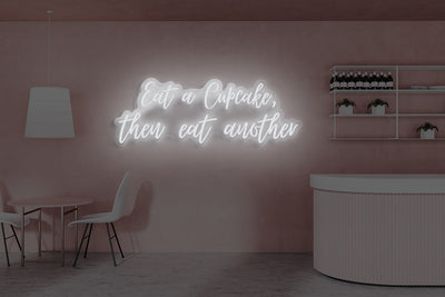 Eat a cupcake, then eat another